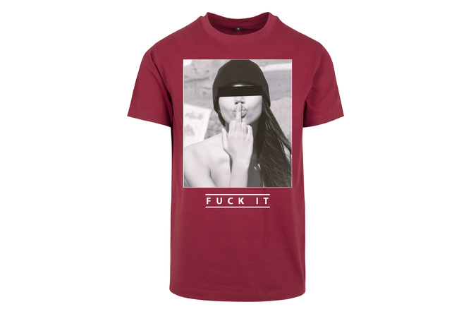 T-Shirt F#?KIT burgundy