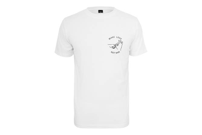 T-Shirt Make Love white