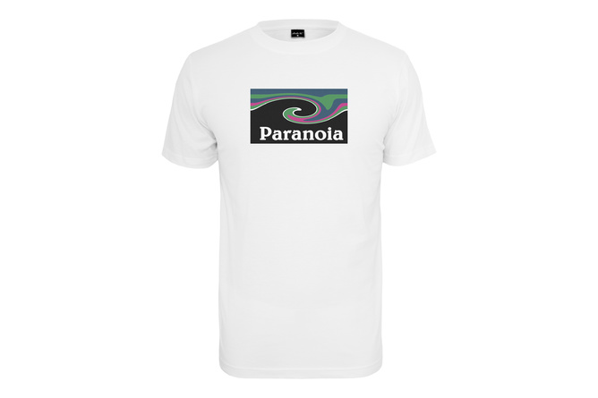 T-Shirt Paranoia weiß