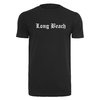 T-Shirt Long Beach schwarz