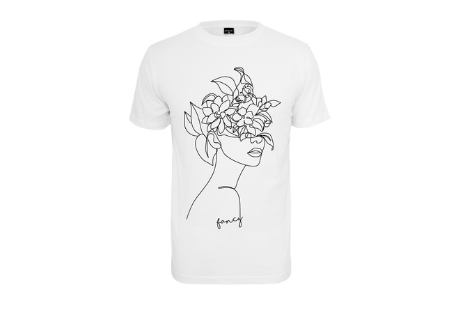 T-shirt One Line Fruit donna bianco