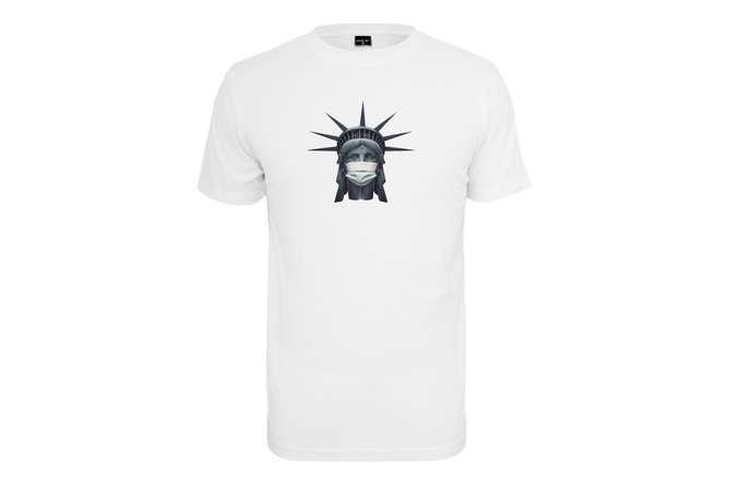 T-Shirt Liberty Mask white
