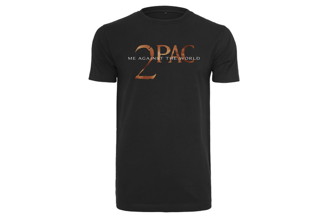 Camiseta 2Pac MATW Tracklist Negro