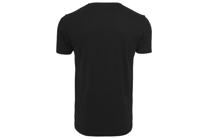 T-Shirt Half Face schwarz