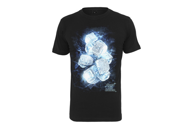 T-Shirt Ice Rings schwarz