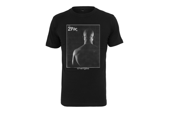 T-shirt Tupac Changes Back noir