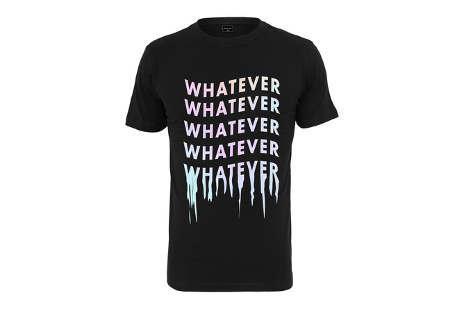 T-shirt Whatever Repetition noir