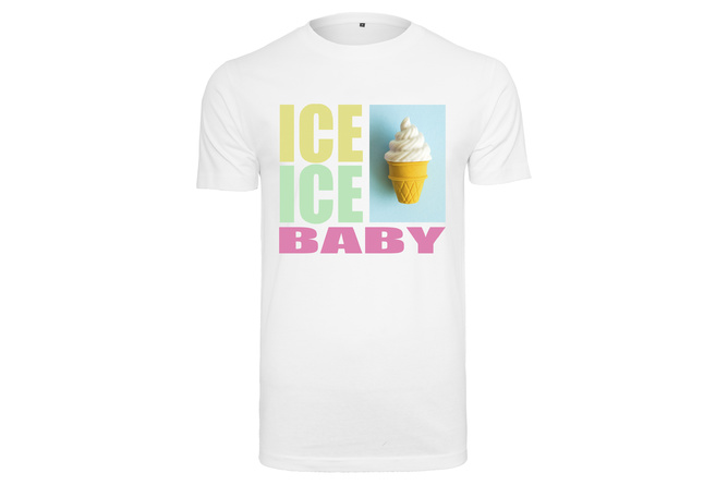 T-shirt Ice Ice Baby blanc