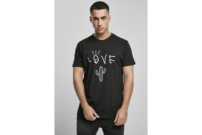 Camiseta Love Cactus Negro