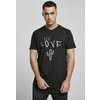 Camiseta Love Cactus Negro