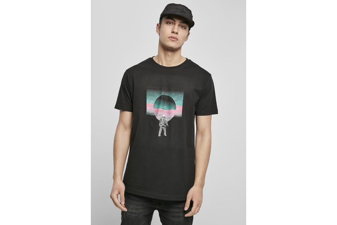 T-Shirt Psychedelic Planet black