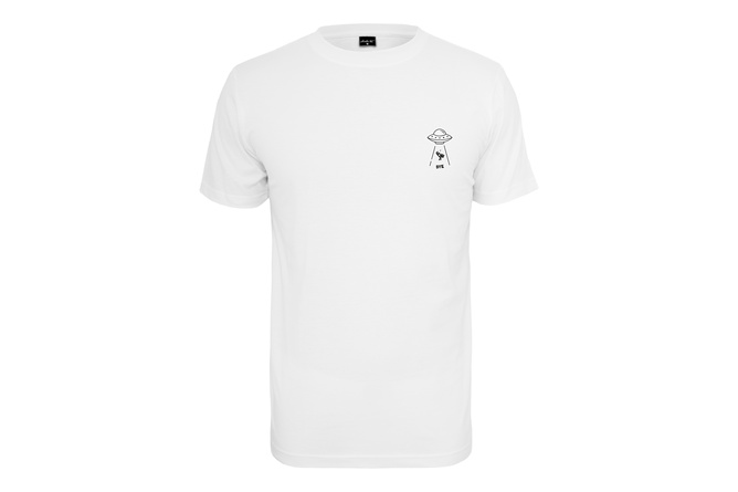 T-Shirt Ufo Drop white