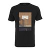 T-shirt Pizza Basketball Court noir