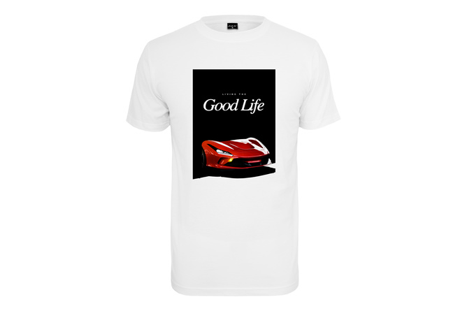 T-shirt Good Life bianco