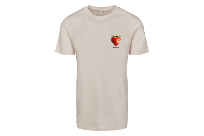 T-shirt Share Love femme rose