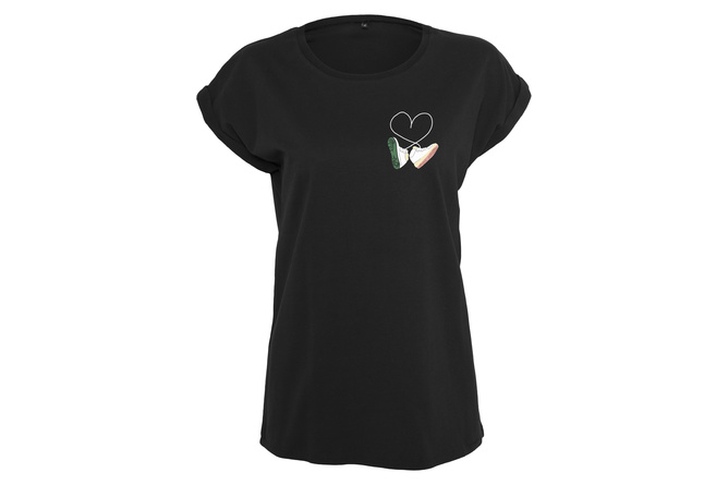 T-Shirt Kicks Love EMB Ladies black