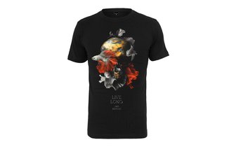 T-Shirt Skull Fish schwarz