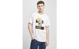T-shirt Space Jam Bugs Bunny Basketball bianco