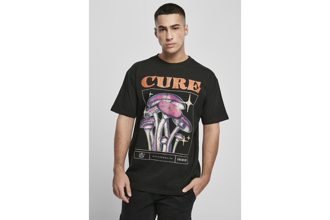 T-shirt Cure Oversize nero