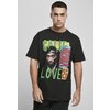 T-Shirt Tupac California Love Retro Oversize schwarz