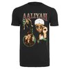 T-shirt Aaliyah Retro noir