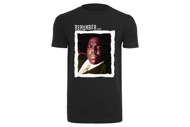 T-shirt Biggie Remember nero