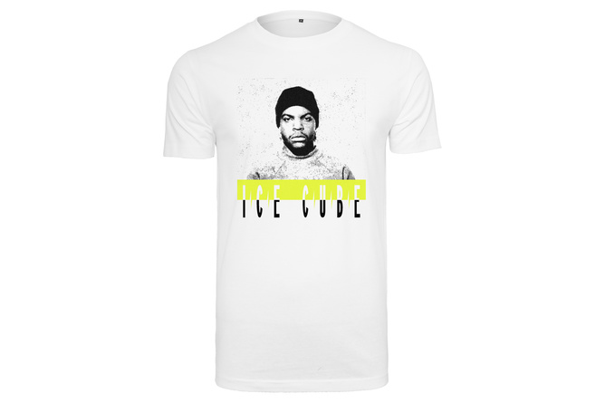 T-shirt Ice Cube Logo blanc