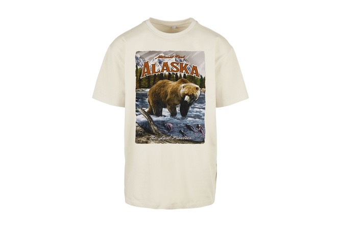 T-Shirt Alaska Vintage Oversize sand
