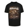 T-Shirt Pegasus Oversize schwarz
