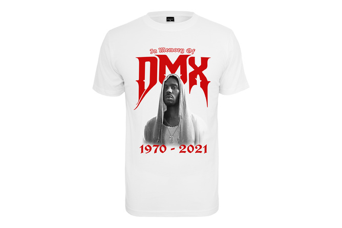 T-shirt DMX Memory bianco
