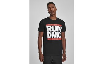 T-shirt Run DMC Logo noir