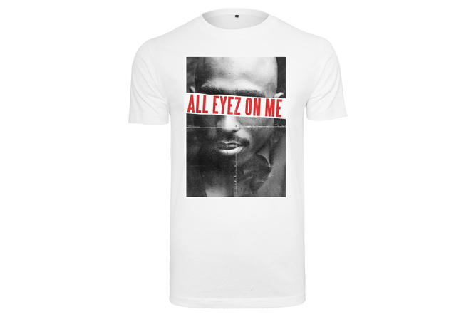 T-shirt 2Pac All Eyez On Me bianco
