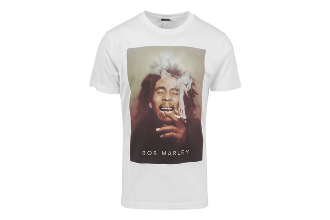 Camiseta Bob Marley Ahumado Blanco
