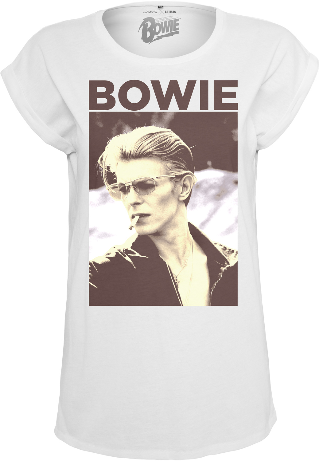 Mujer David Bowie Blanco - MAXISCOOT