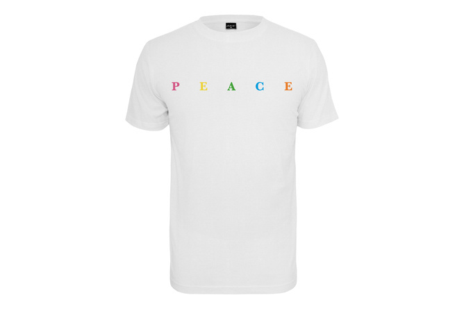 T-Shirt PEACE weiß