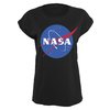 Camiseta Dama NASA Insignia Negro