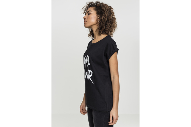 T-shirt GRL PWR femme noir