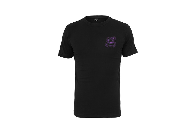 T-Shirt Purple Views schwarz