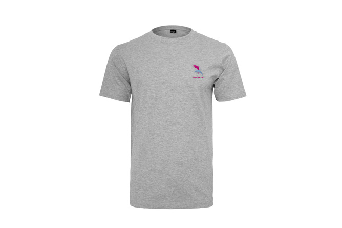 T-Shirt Dolphin Ladies heather grey