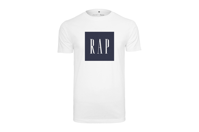 T-Shirt Rap weiß