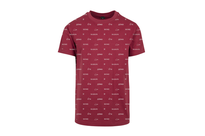 T-shirt Home red