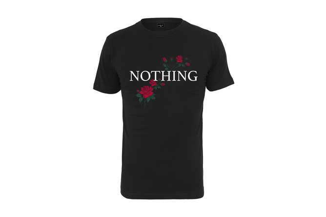 T-shirt Nothing Rose noir