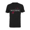 T-shirt Nothing Rose noir