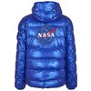 Chaqueta de Pluma NASA Insignia Azul Metálico