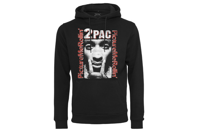 Hoodie Tupac Boxed In schwarz