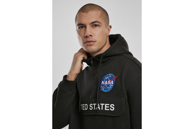 Hoodie NASA Definition Pull Over schwarz