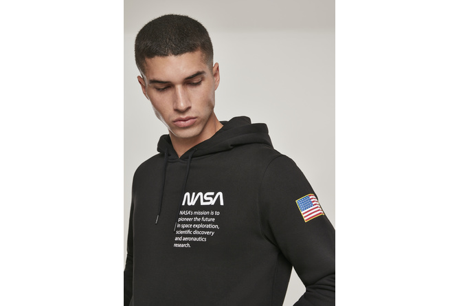 Hoodie NASA Definition schwarz