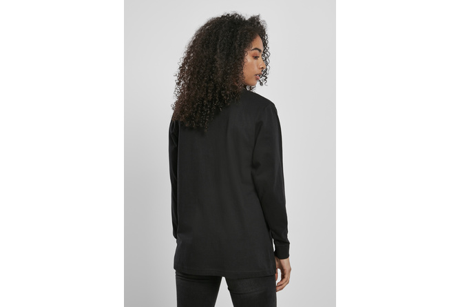 Maglione / Longsleeve girocollo Chinese Letters donna nero