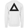 Crewneck Sweater Triangle white