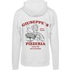 Sweat à capuche Giuseppe's Pizzeria blanc